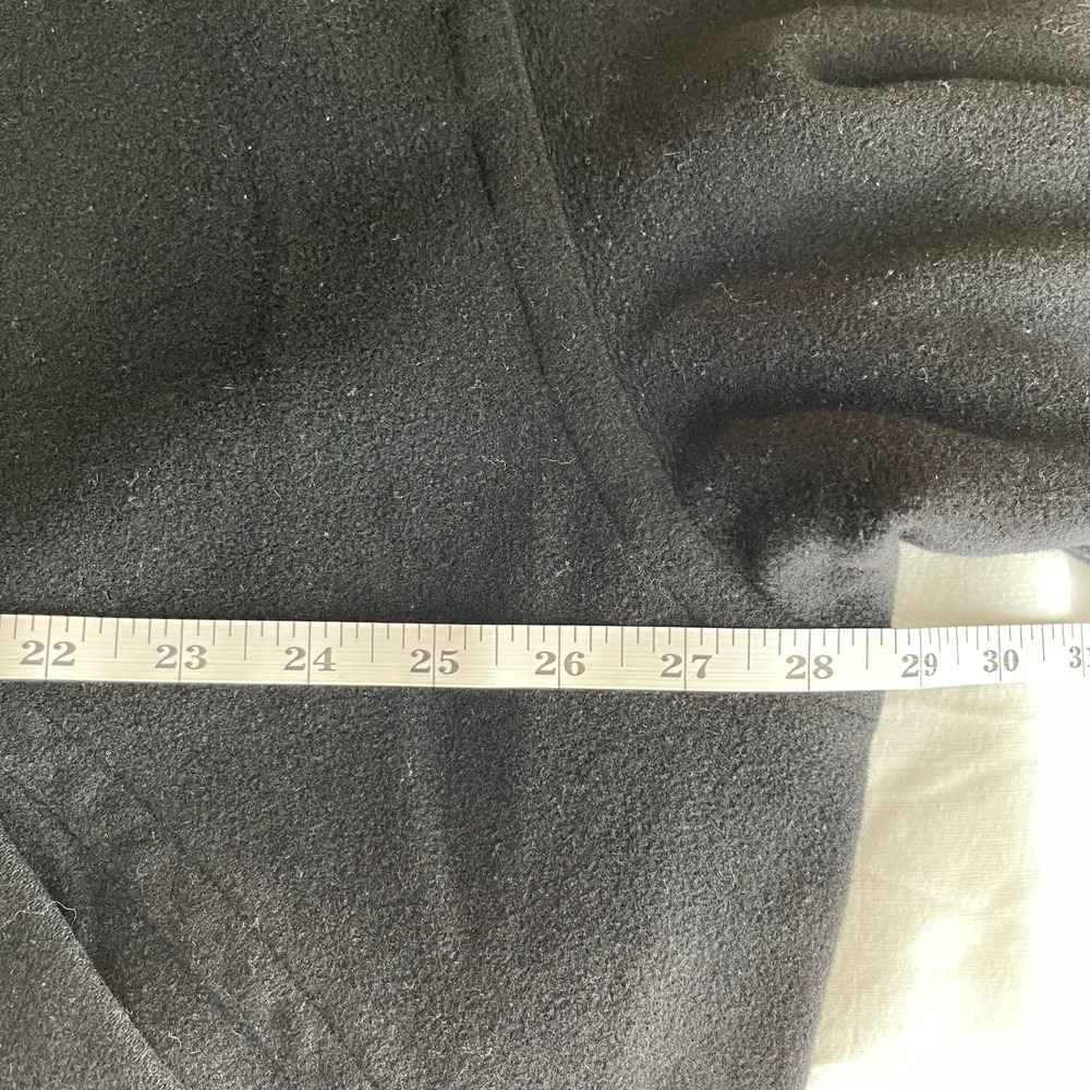 Hugo Boss Men's Black Cashmere Wool Blend Full Zip Winter Bomber Jacket Size XL - Picture 7 of 9
